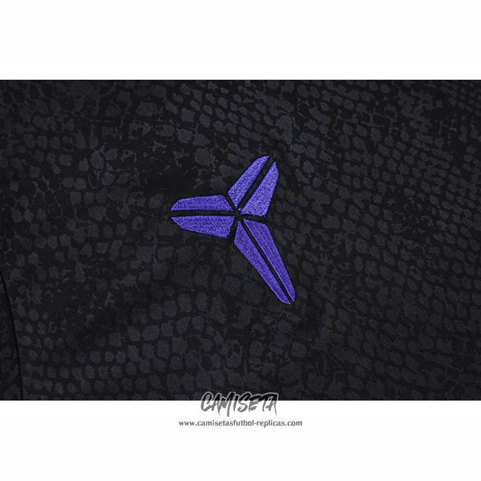 Chandal del Barcelona 2025-2026 Manga Corta Negro - Pantalon Corto